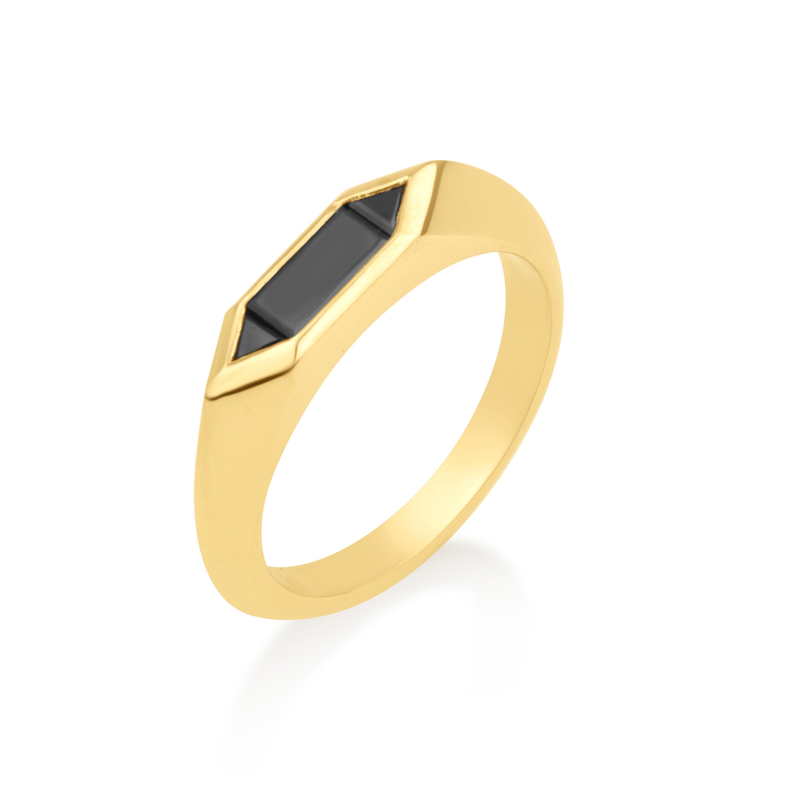 Sophie ring in Black Diamonds