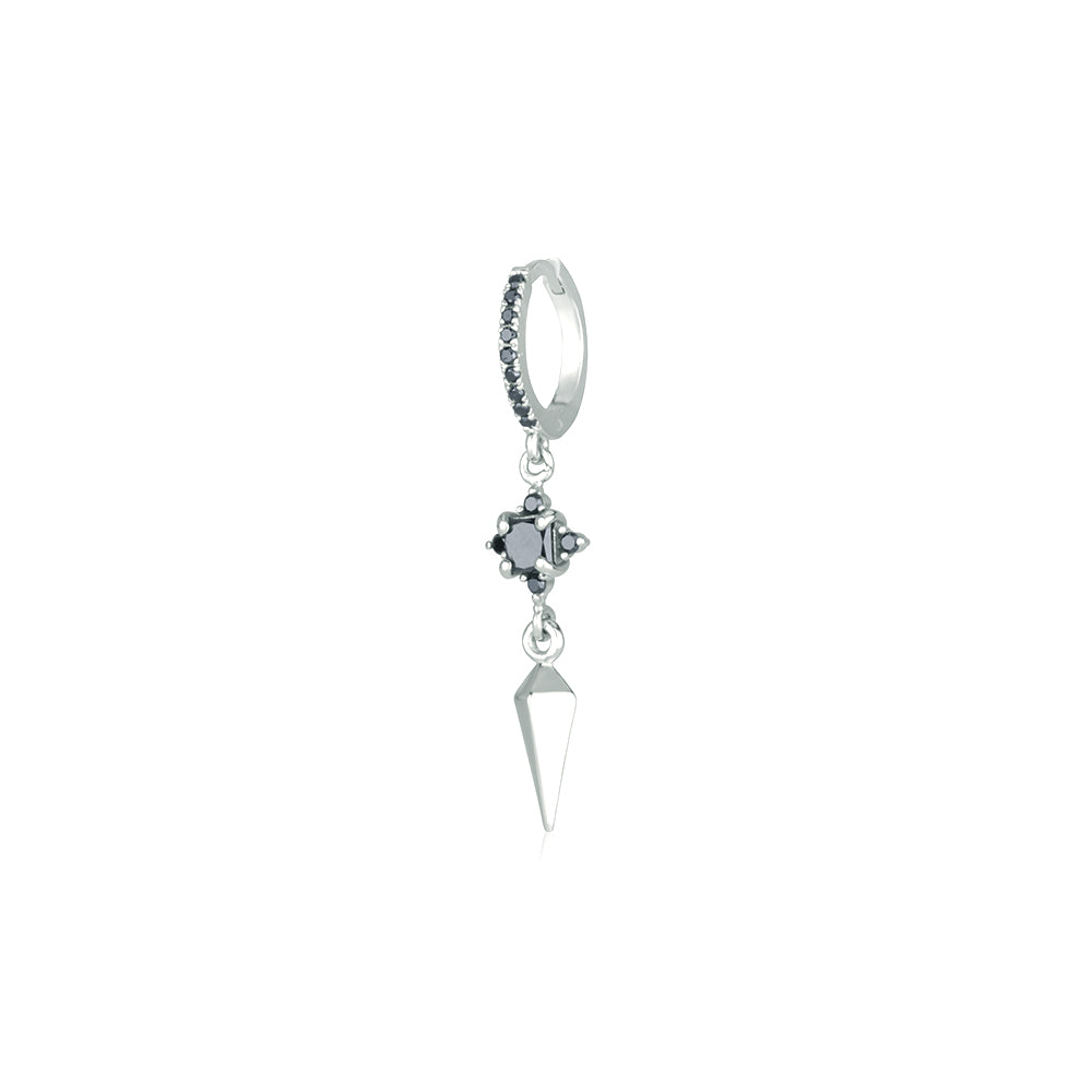 Spark Earring In Black Diamonds
