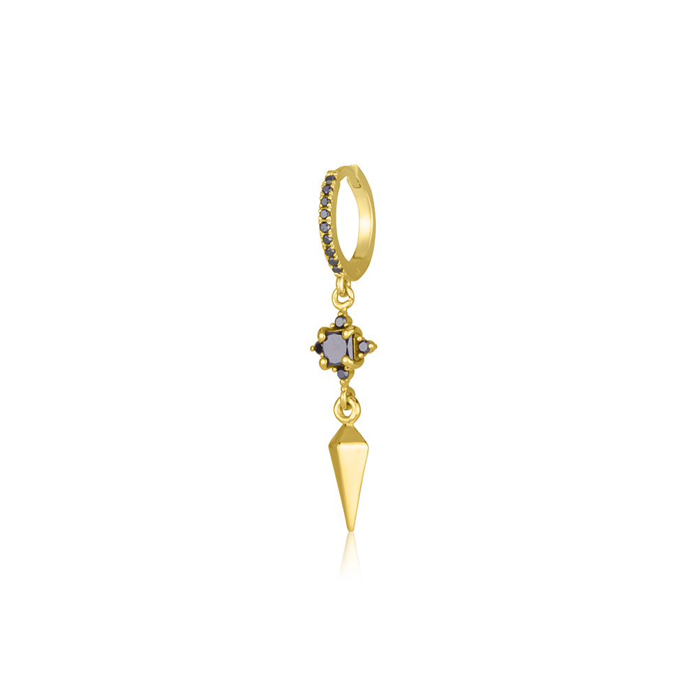 Spark Earring In Black Diamonds