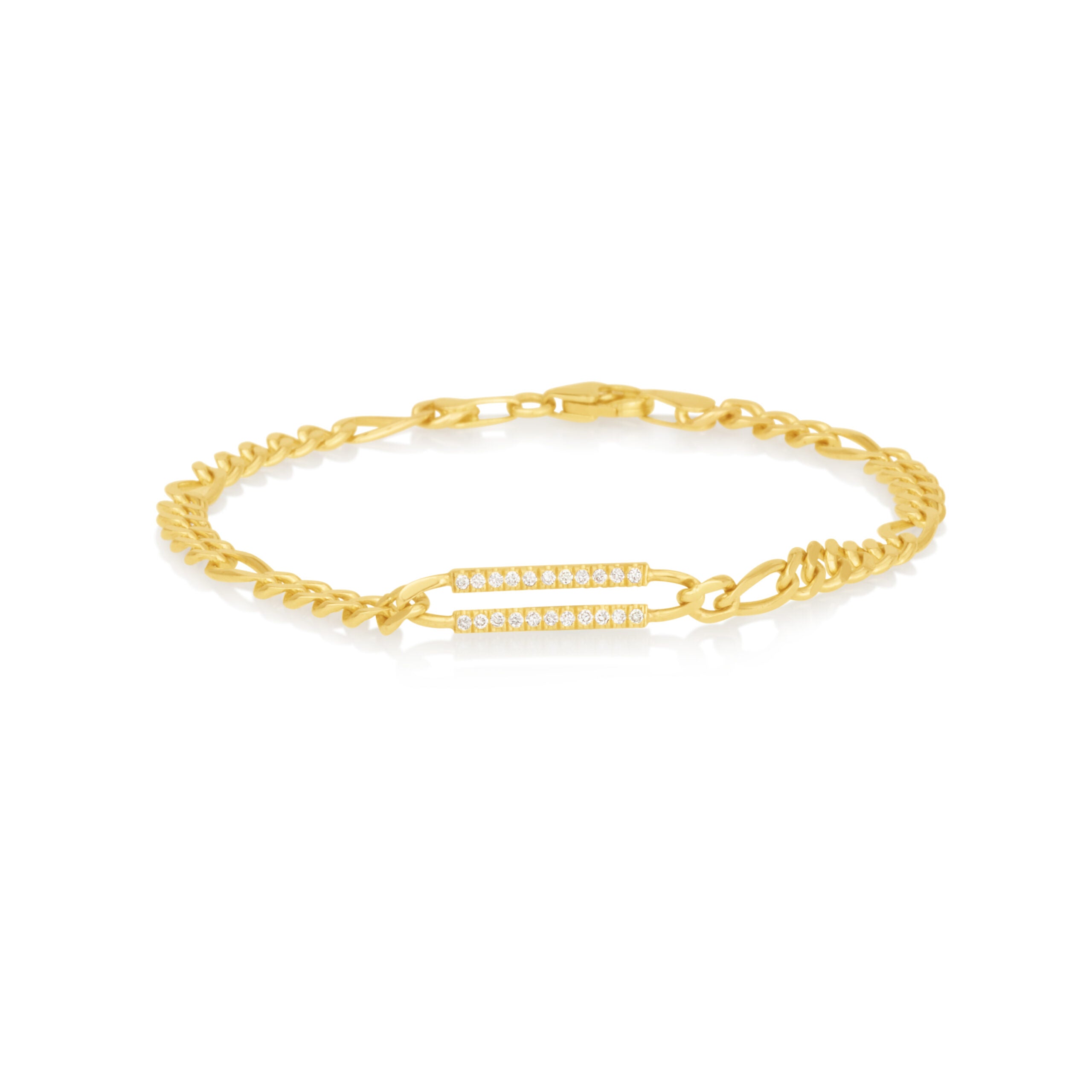 Two-Row Gourmet Diamond Bracelet