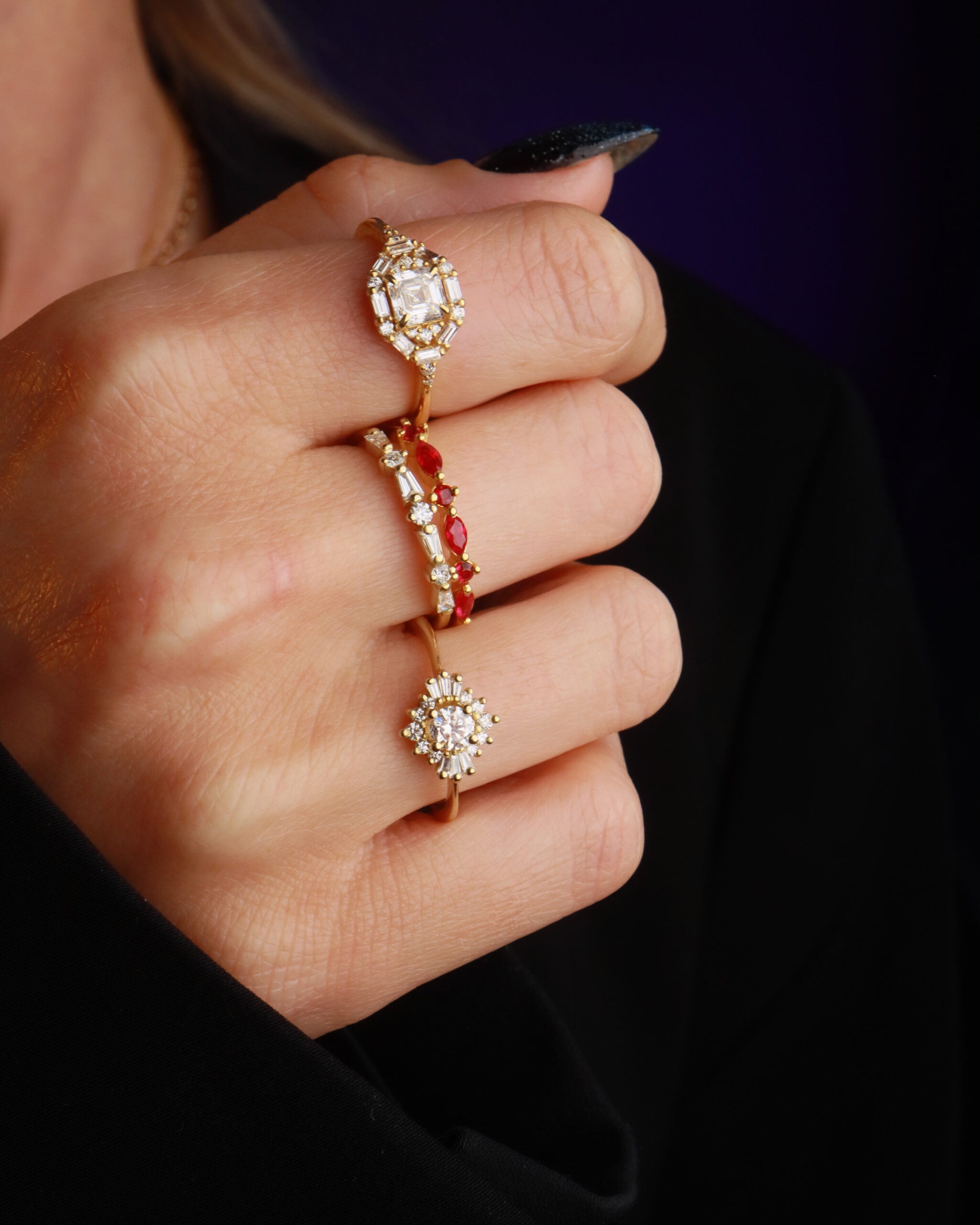 Eva Ring In Ruby