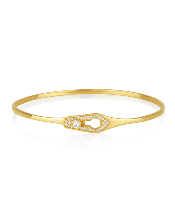 Diamond Keyhole Bracelet