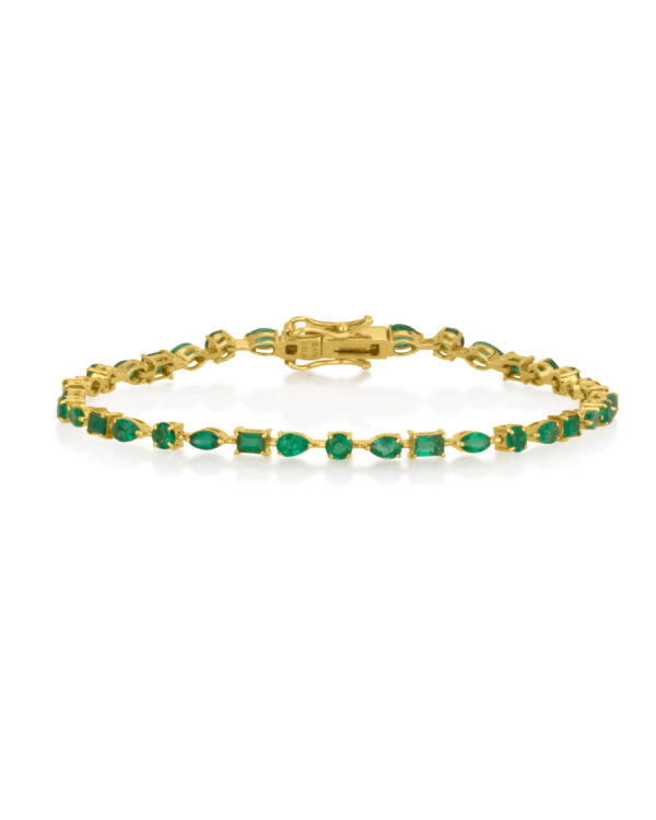 Cannes Bracelet in Emeralds