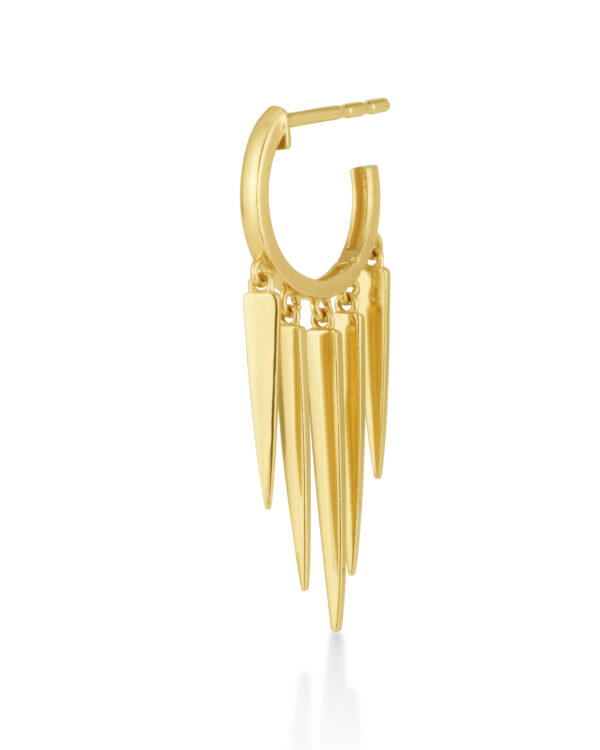 Five Degrade Spike Hoop (Long)